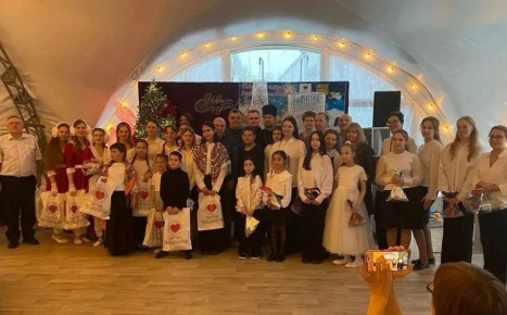 В дни новогодних и рождественских праздников в городе Михайловка состоялся традиционный концерт "Рождественская Россия"